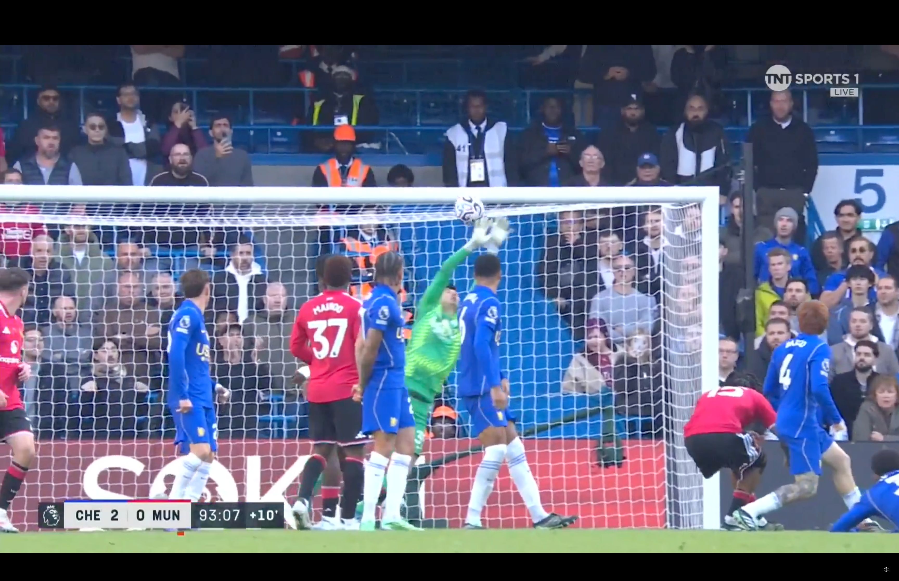 (Video): Under pressure Chelsea youngster’s brilliant highlight moment