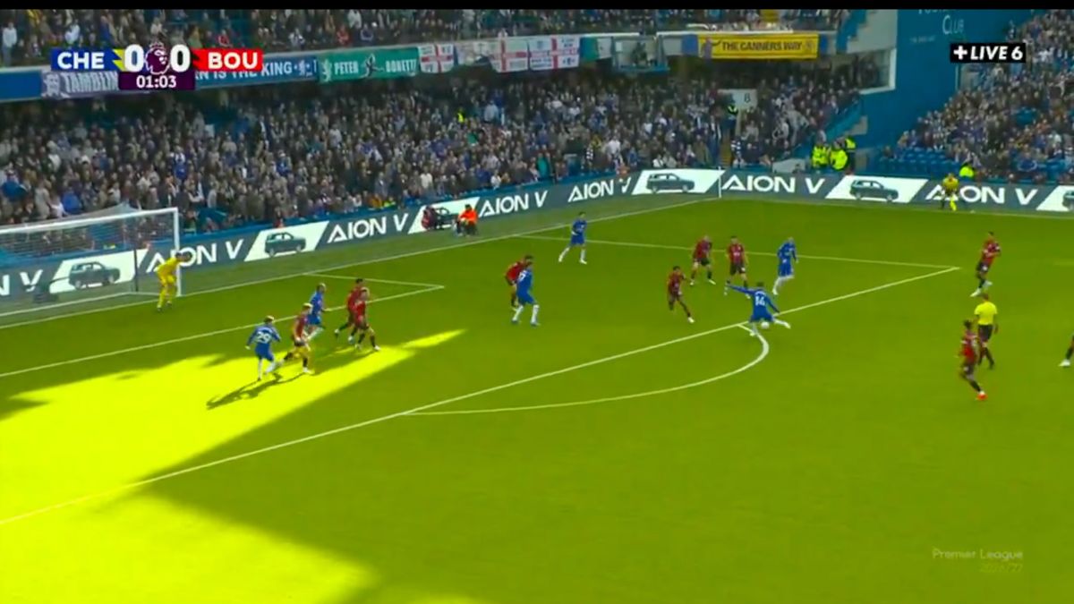 (Videos): Red-hot Chelsea score two goals early against Bournemouth