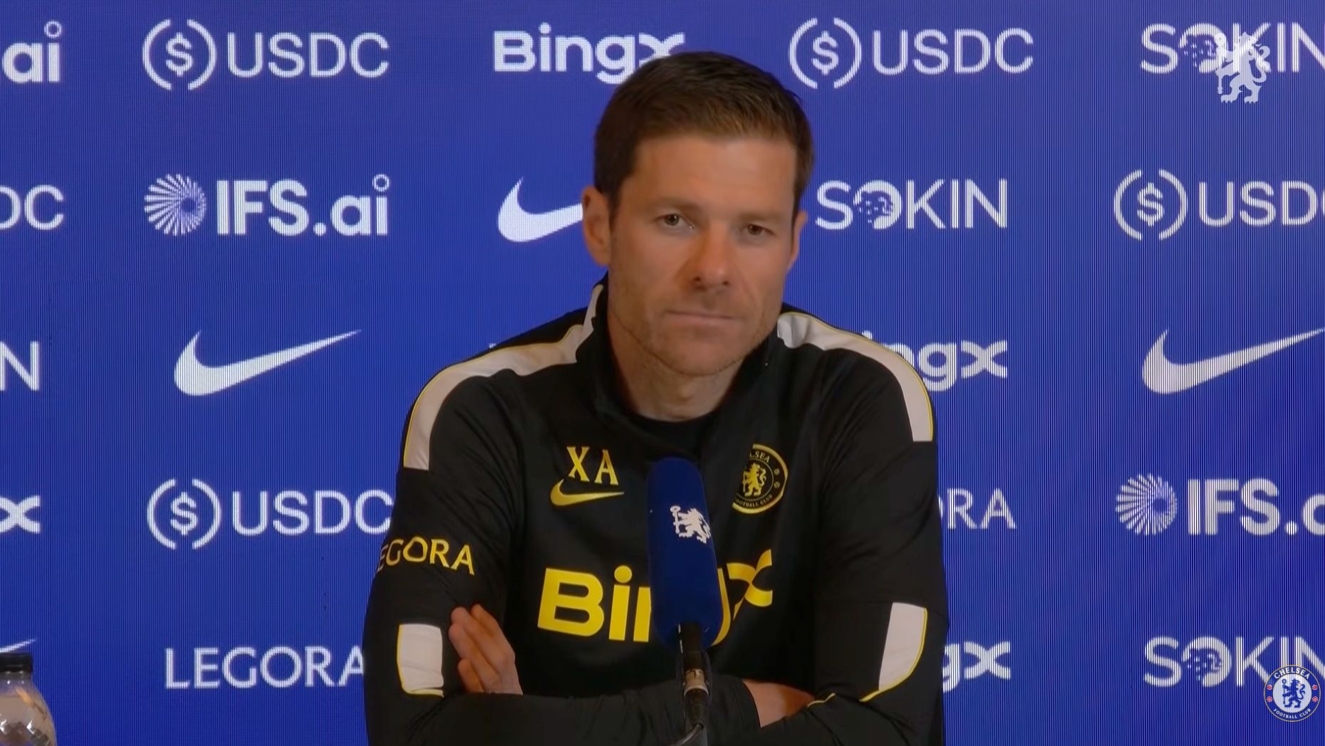 “His training, his attitude…” – Alonso comments on Estevao after admitting to winger’s frustration