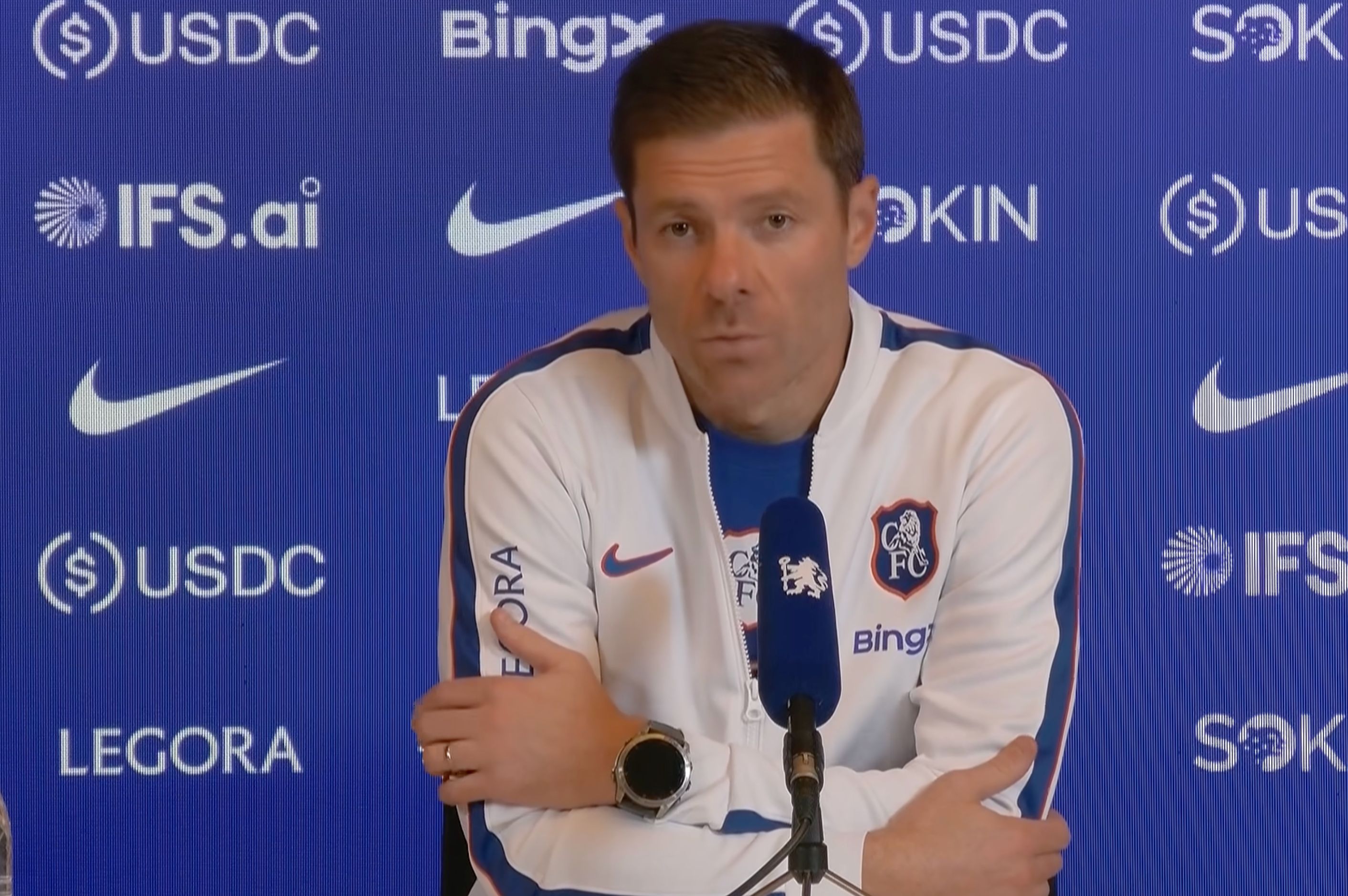 Xabi Alonso explains why he didn’t play Estevao for one minute in Chelsea cup loss